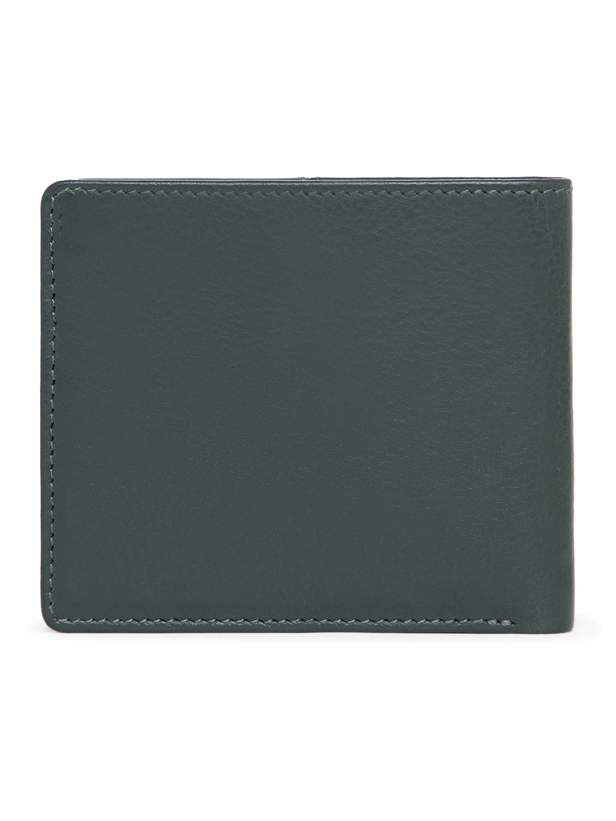 Dual-Tone Grain Finish Leather Wallet