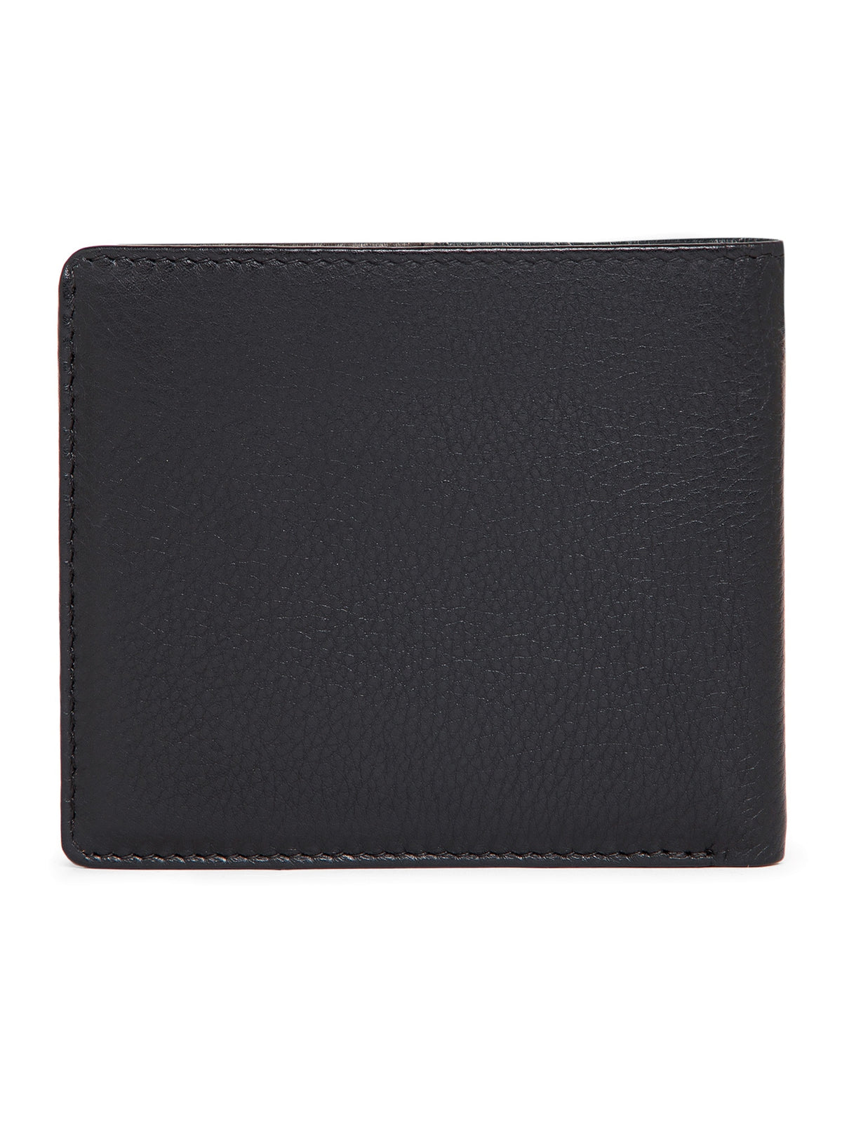 Dual-Tone Grain Finish Leather Wallet