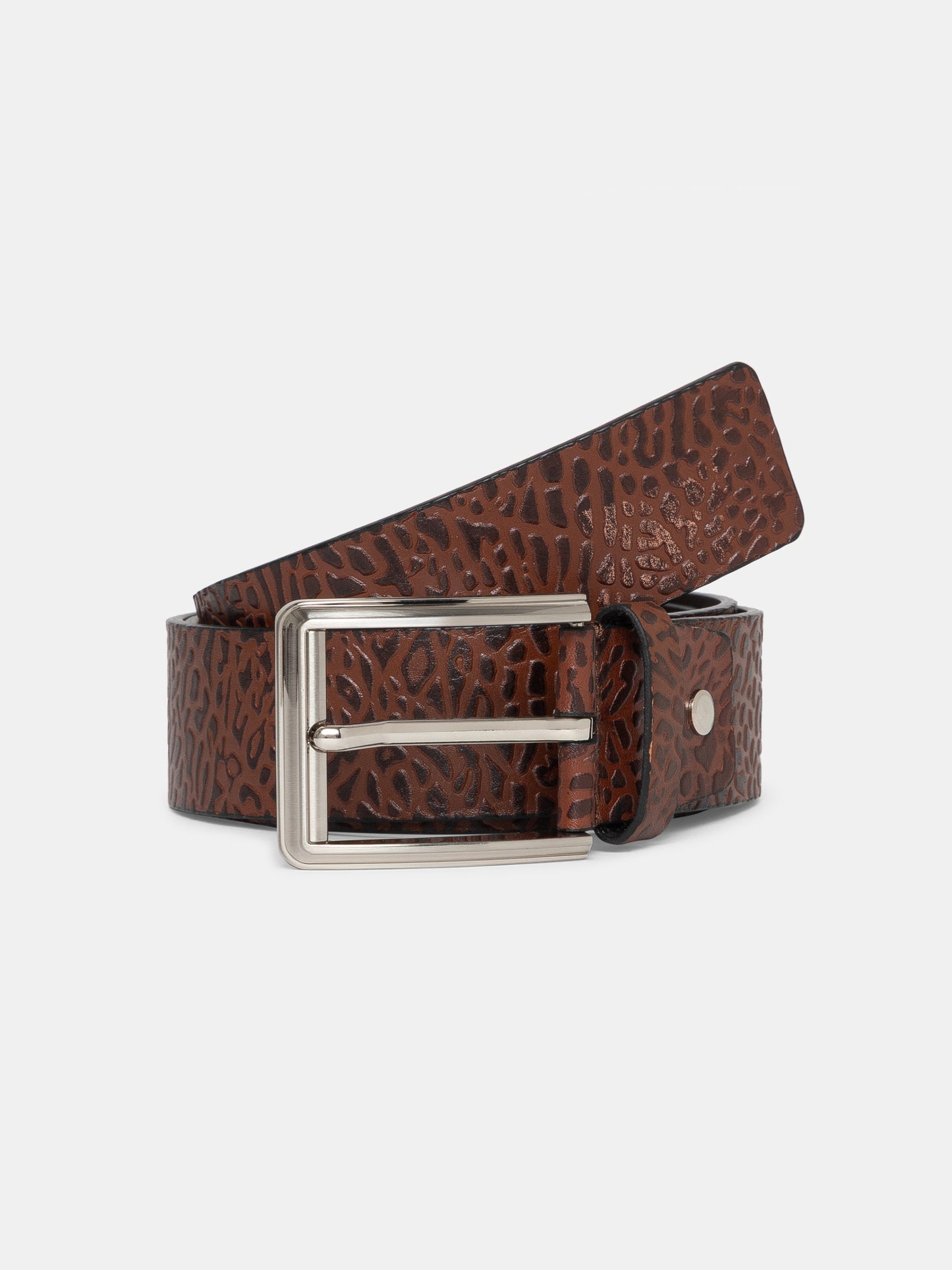 Men Casual Belt BS-666 Brown