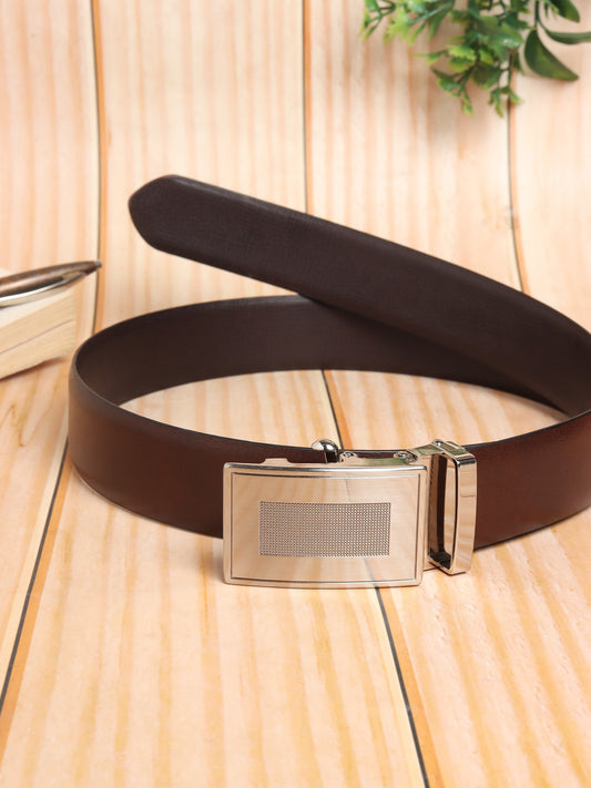Men Autolock Belt XLAL-9072 Brown