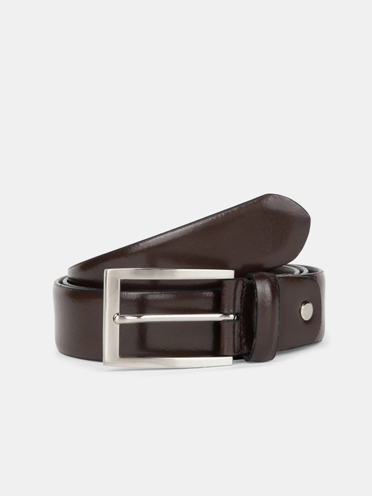 Contemporary Formal Leather Belt