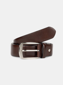 Sleek Formal Leather Belt