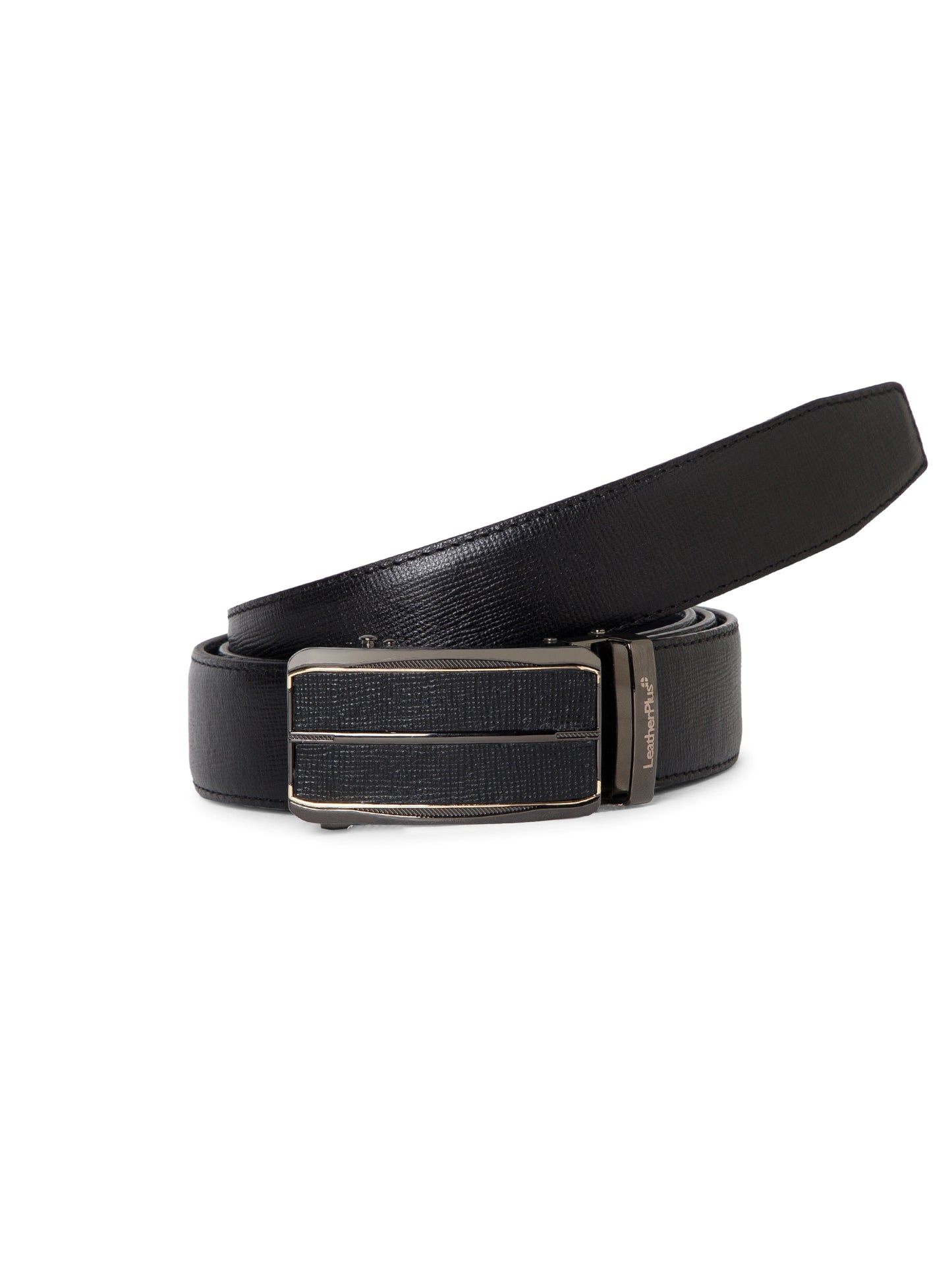 Men Autolock Belt XLAL-9712 Black