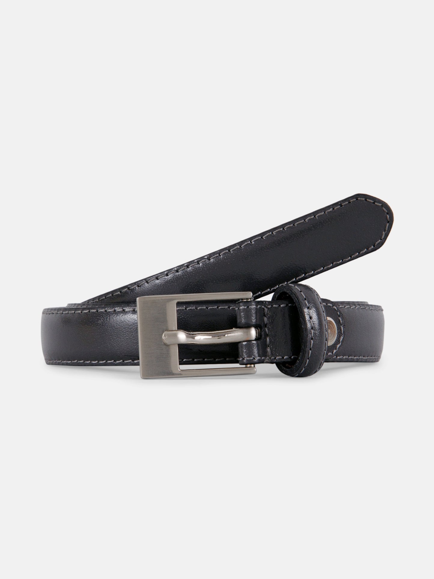 Elegant Reversible Ladies Belt LBRB-2232 BN Grey