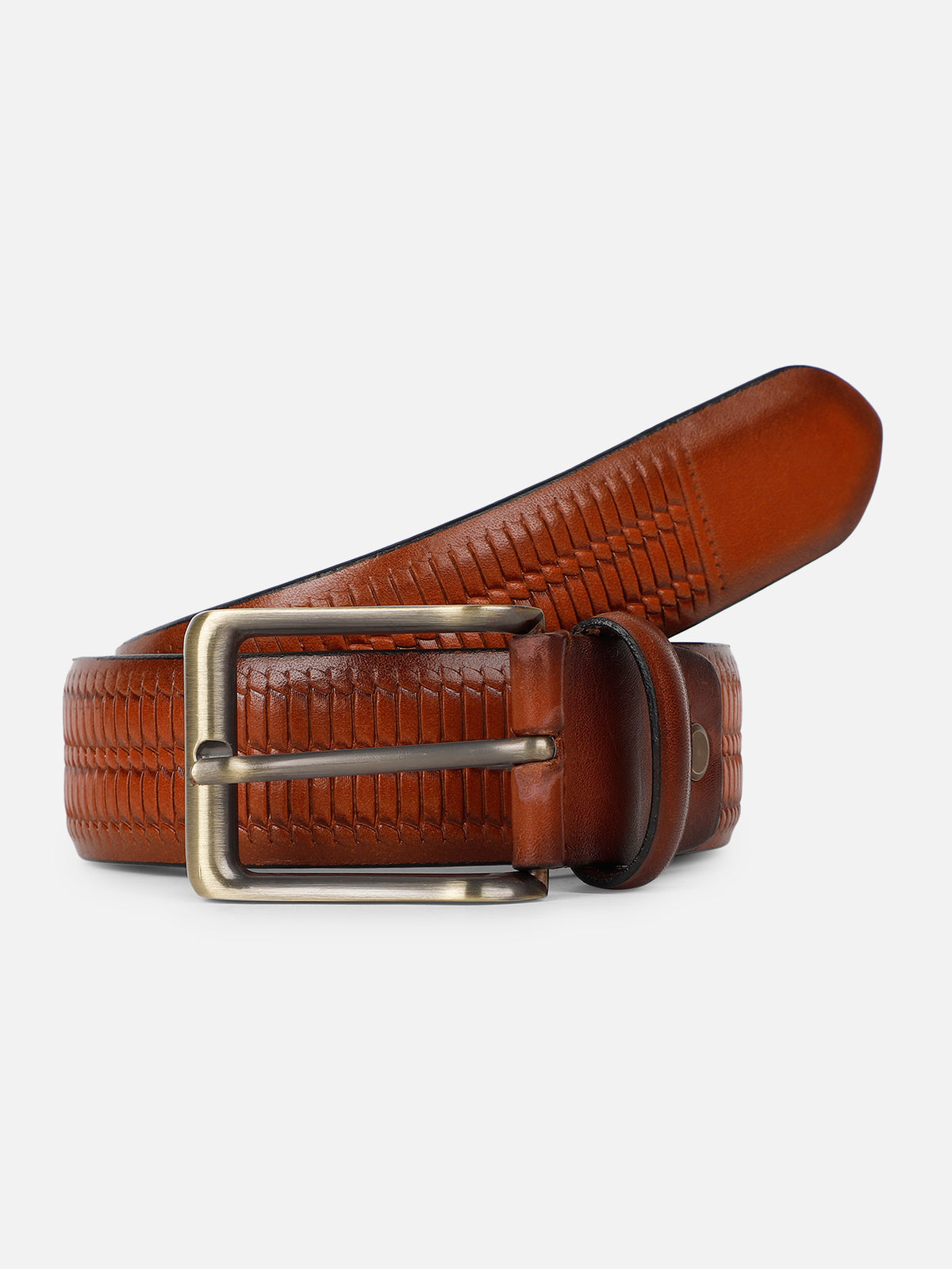 Crafted Men Belt Tan