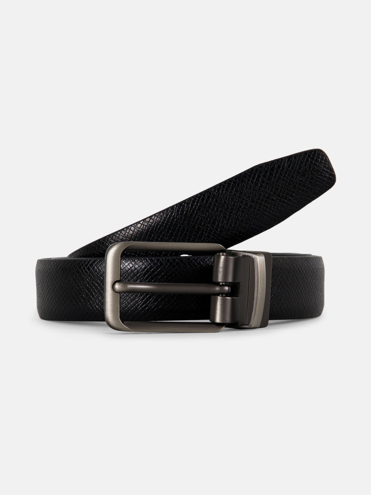 Sleek Reversible Leather Belt