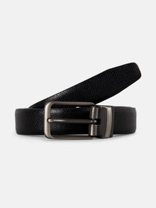 Sleek Reversible Leather Belt