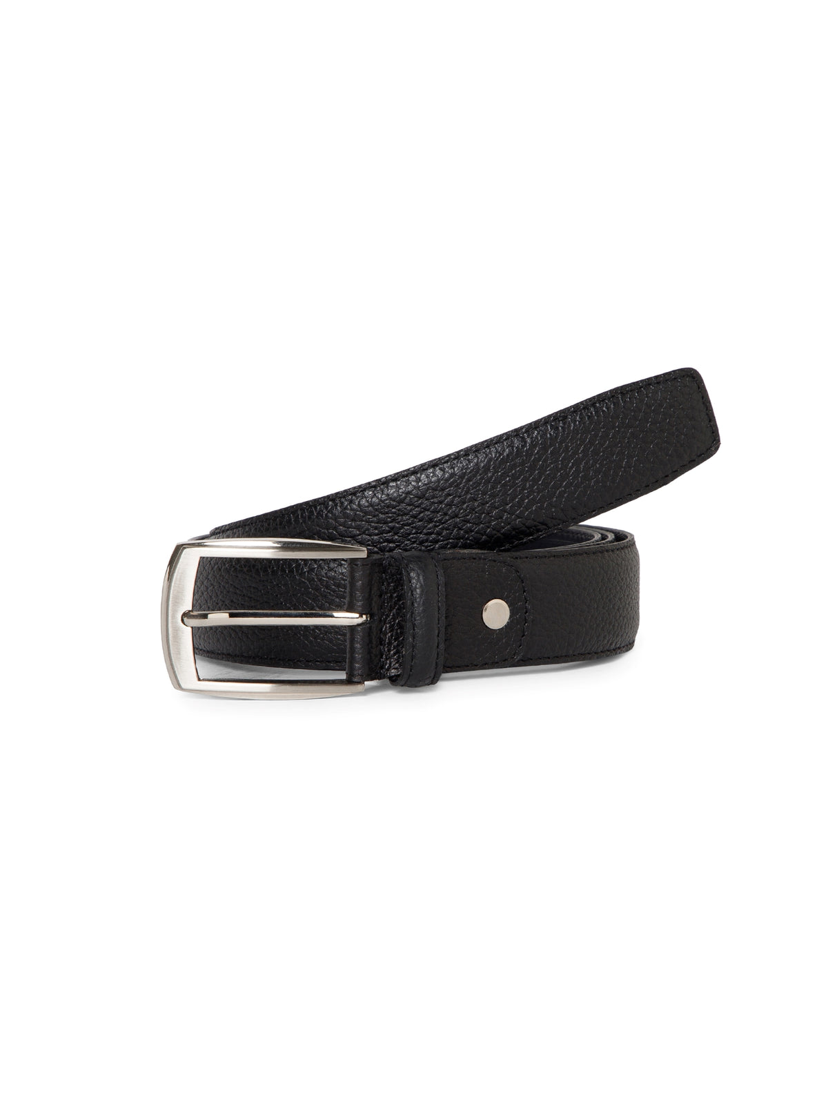 Plus Size Pebble Leather Belt
