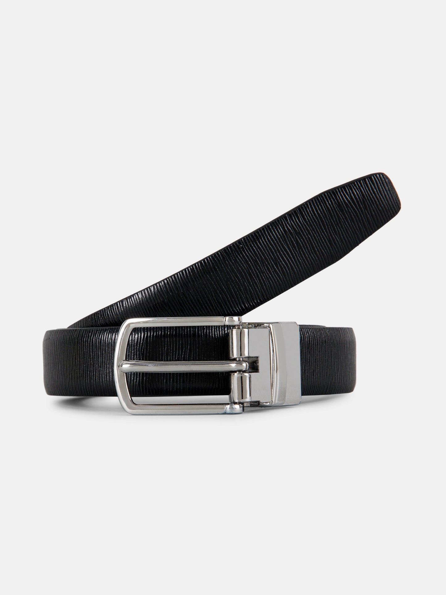 Elegant Reversible Ladies Belt LBRB-2722 G Black