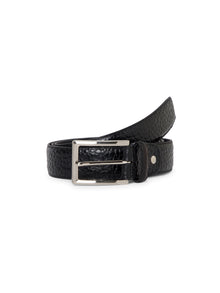 Plus Size Vintage Grain Autolock Leather Belt