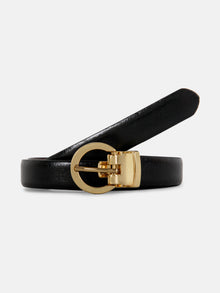 Statement Reversible Leather Belt