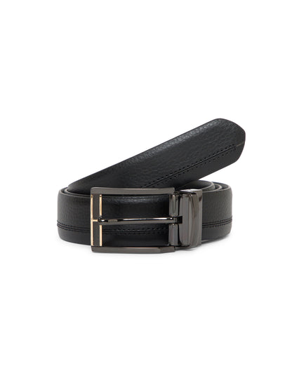 Men Reversible Belt XLRB-179 Black