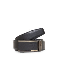 Plus Size Contemporary Autolock Leather Belt
