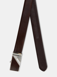 Men Autolock Belt XLAL-9107 B.N Brown