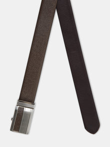 Plus Size Classic Autolock Leather Belt