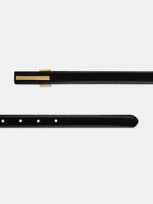 Sleek Leather Belt