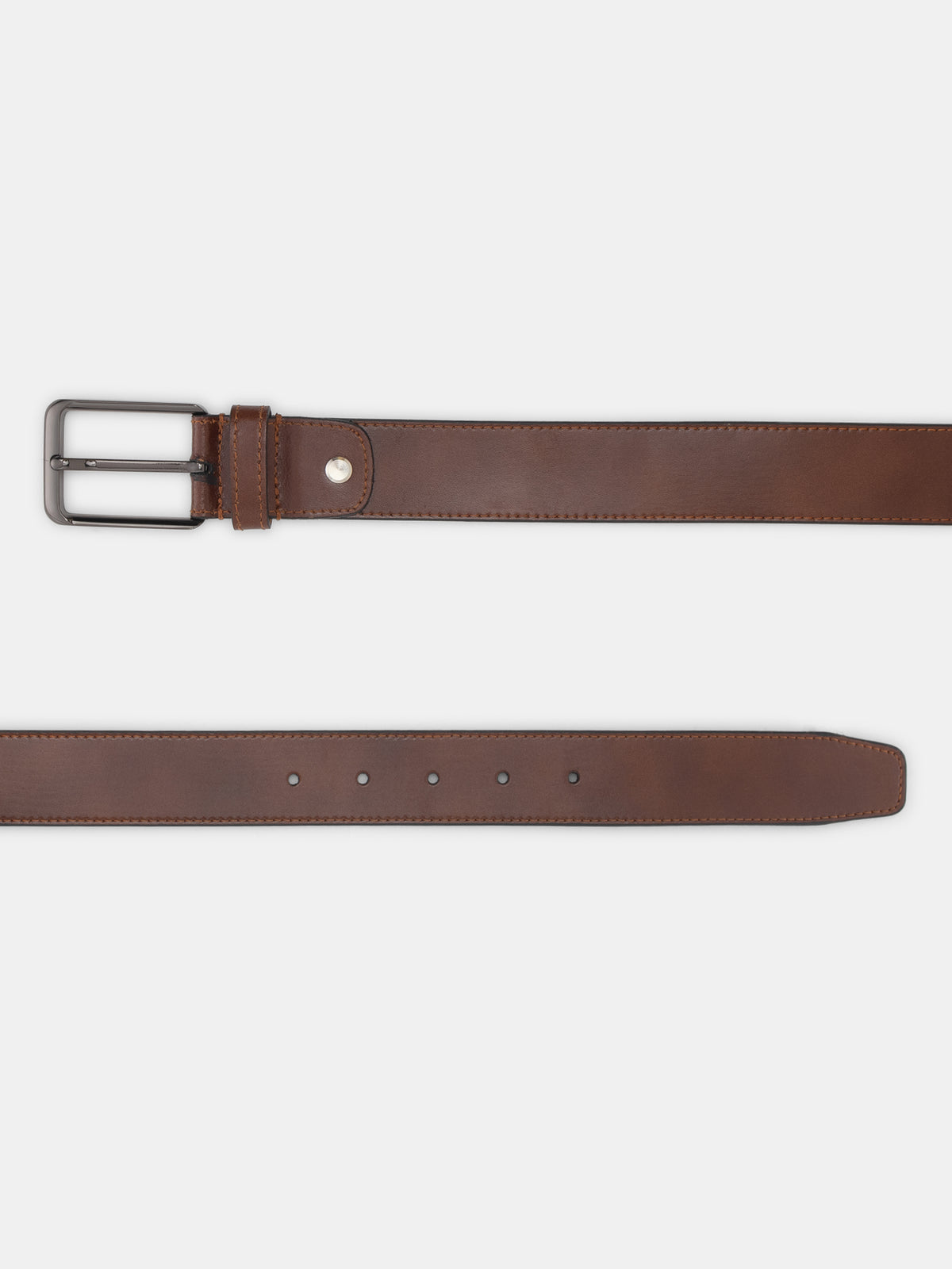 Pebble Grain Casual Leather Belt