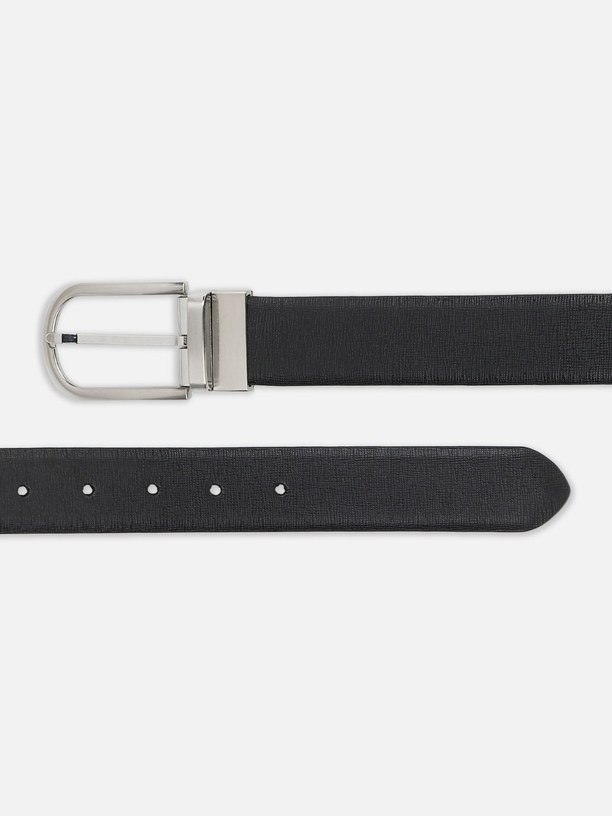 Shrunken Grain Leather Belt