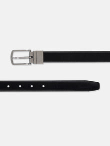 Polished Reversible Leather Belt