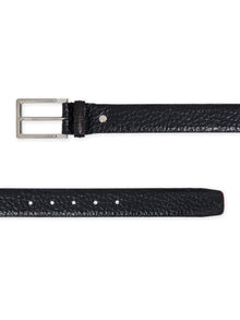 Plus Size Vintage Grain Autolock Leather Belt