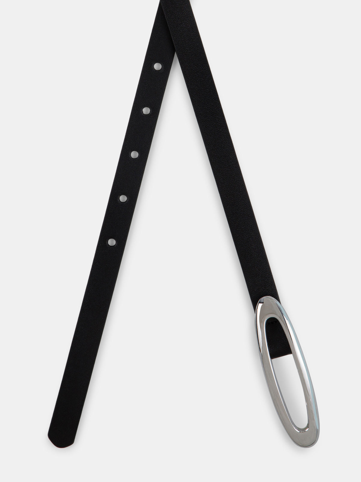 Sleek Leather Belt