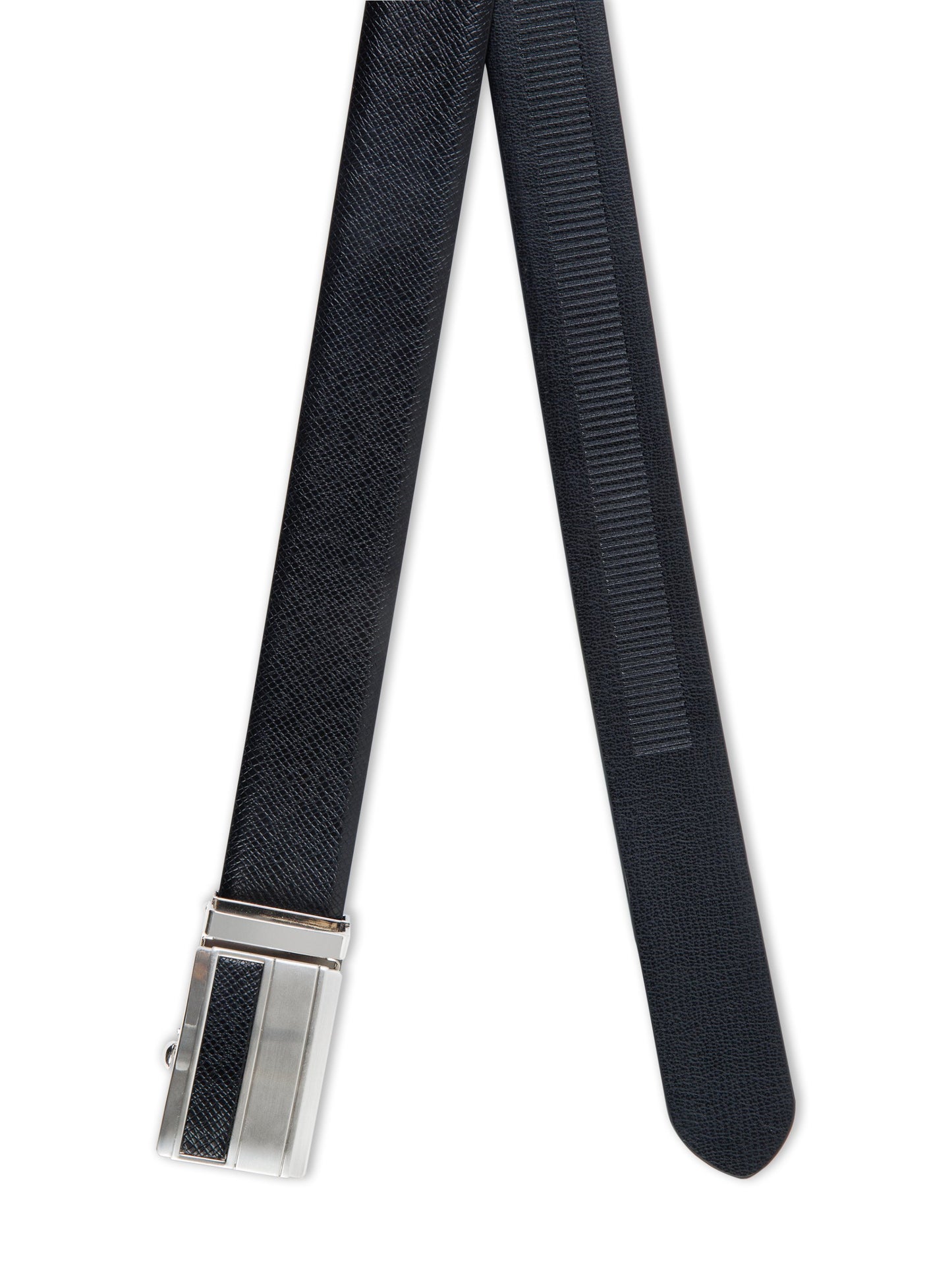 Men Autolock Belt AL-9017 BN Black