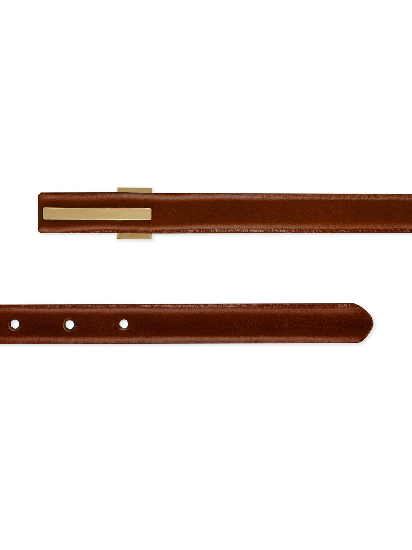 Slim Ladies Belt LBSB-1031 G Tan