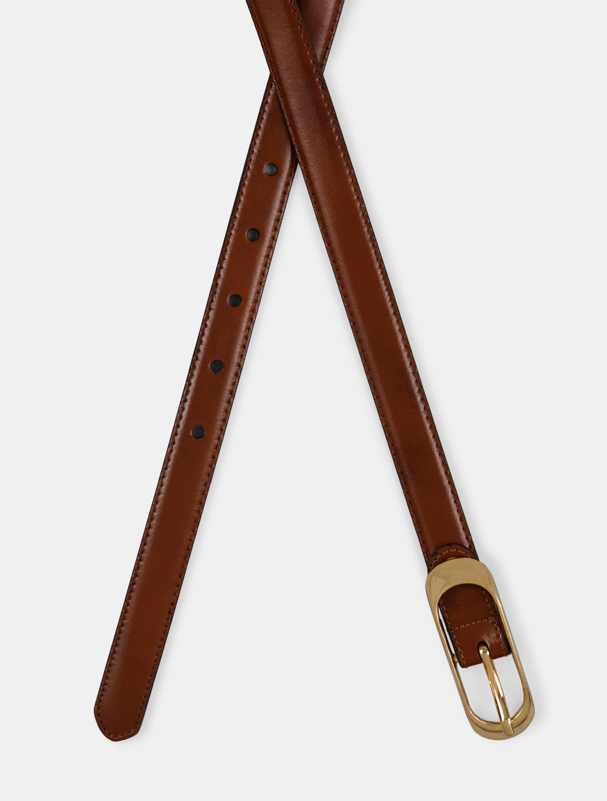 Center-Pin Leather Belt
