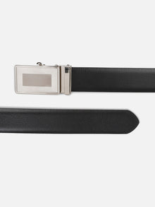 Sleek Autolock Leather Belt