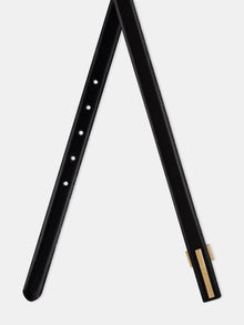 Sleek Leather Belt