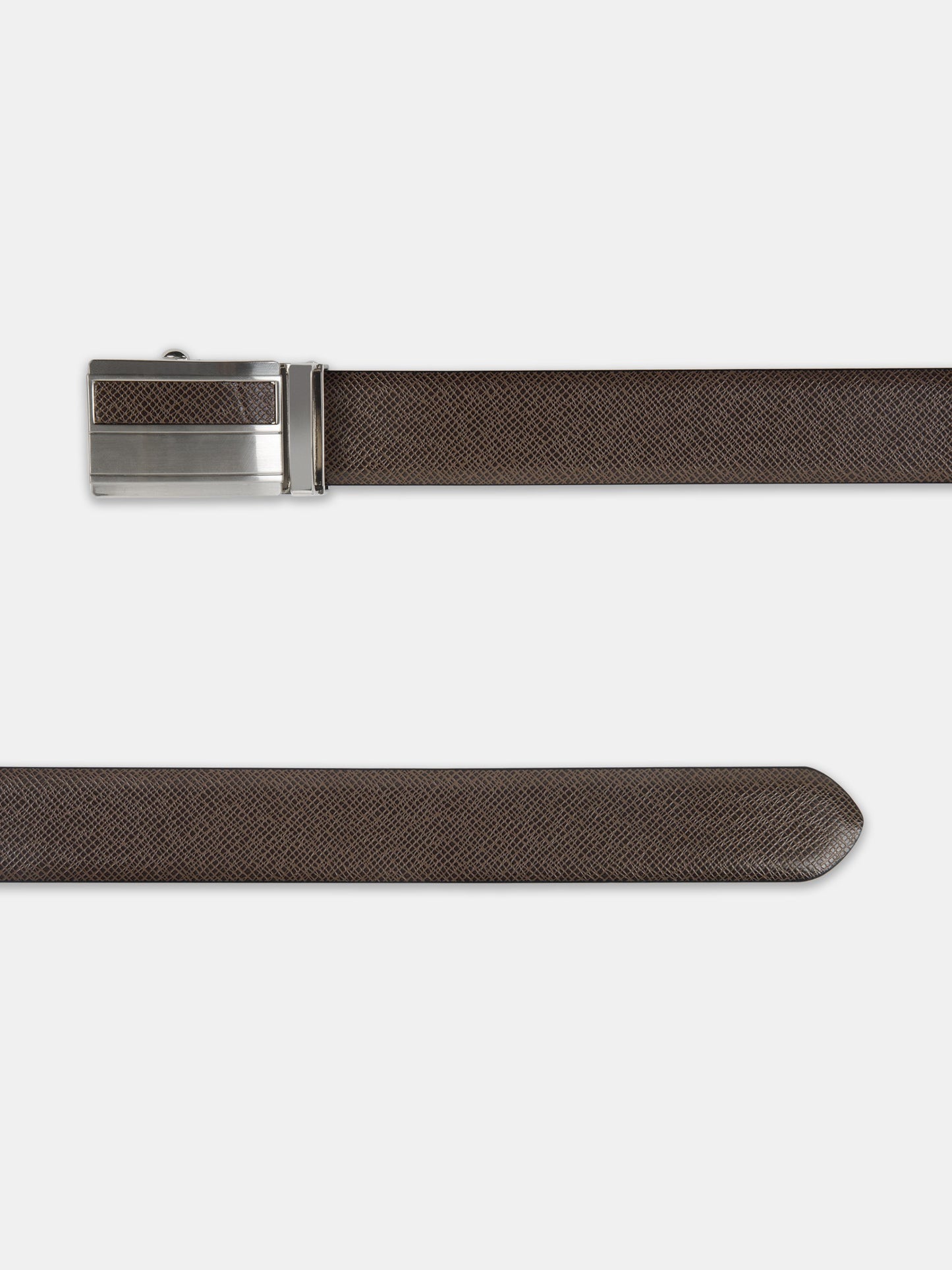 Men Autolock Belt AL-9017 BN Brown