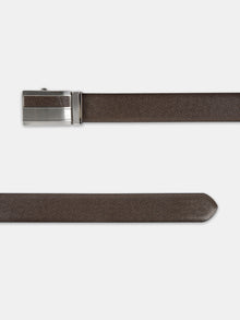 Plus Size Classic Autolock Leather Belt