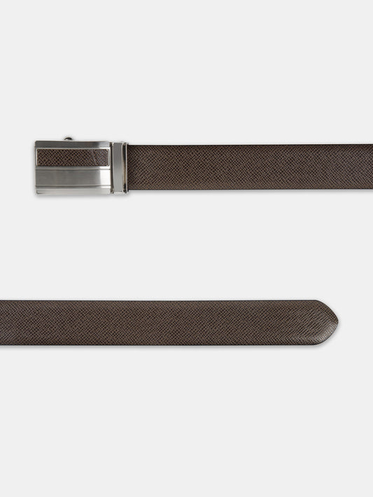 Men Autolock Belt XLAL-9017 BN Brown