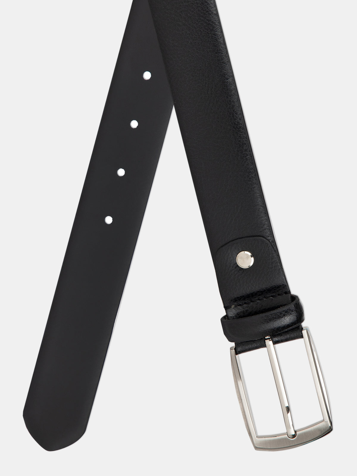 Sleek Formal Leather Belt