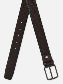 Diamond Crosshatch Embossed Belt