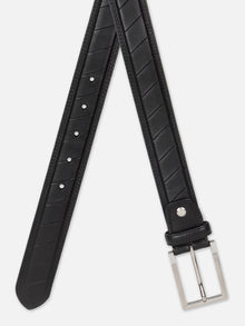 Slant Panel Pattern Belt