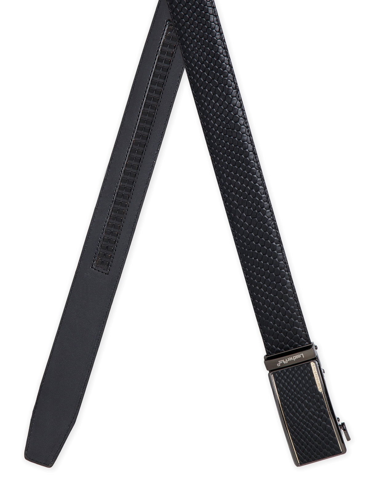 Plus Size Refined Autolock Leather Belt