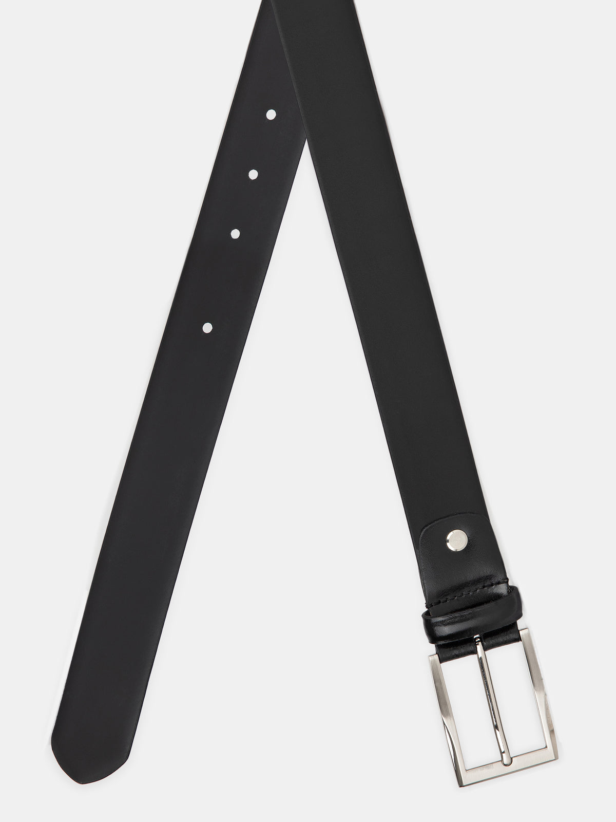 Contemporary Formal Leather Belt