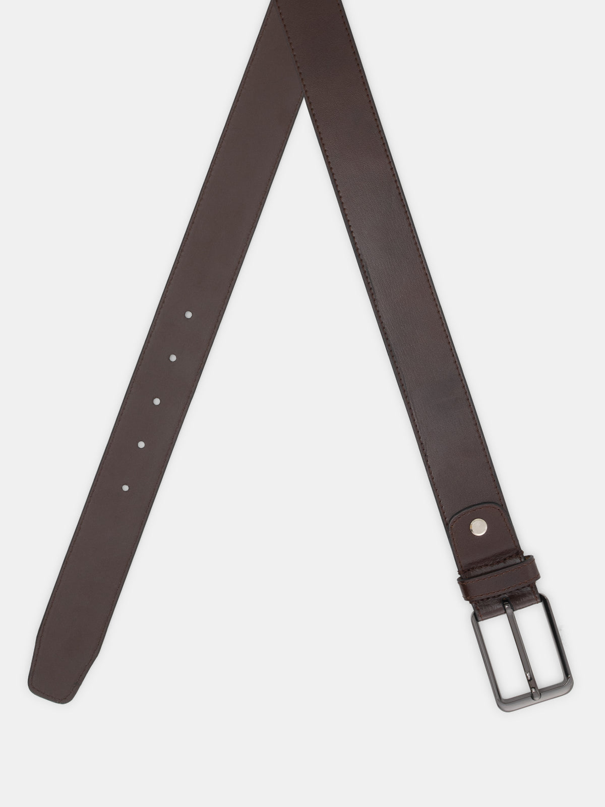 Pebble Grain Casual Leather Belt