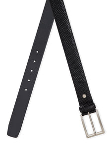 Plus Size Woven Texture Autolock Leather Belt