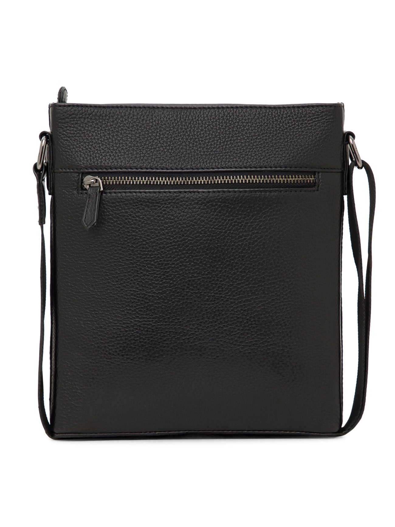 MIlled Leather Men Sling Bag SGM-601 Black