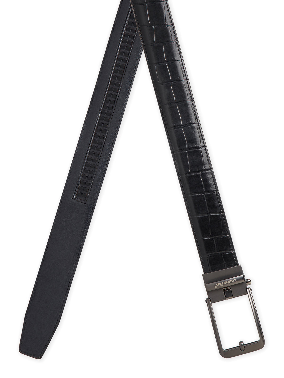 Plus Size Executive Autolock Leather Belt