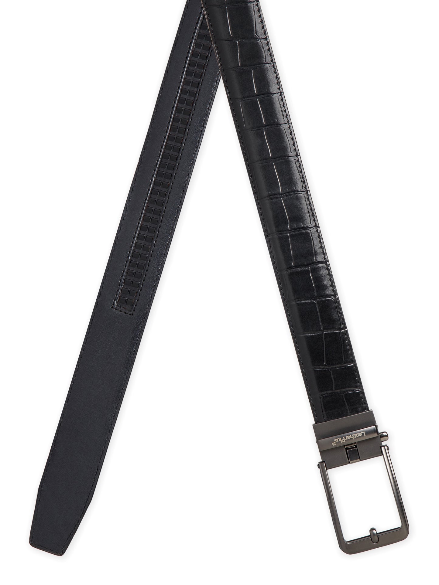 Men Autolock Belt XLAL-9708 Black