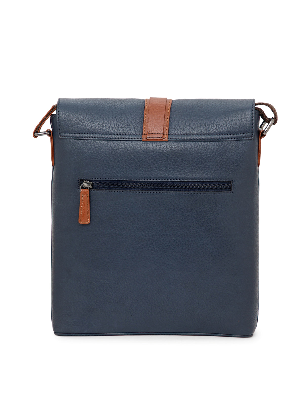 Textured Leather Sling Bag