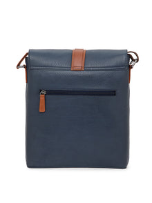 Textured Leather Sling Bag