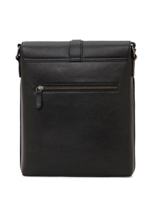 Textured Leather Sling Bag