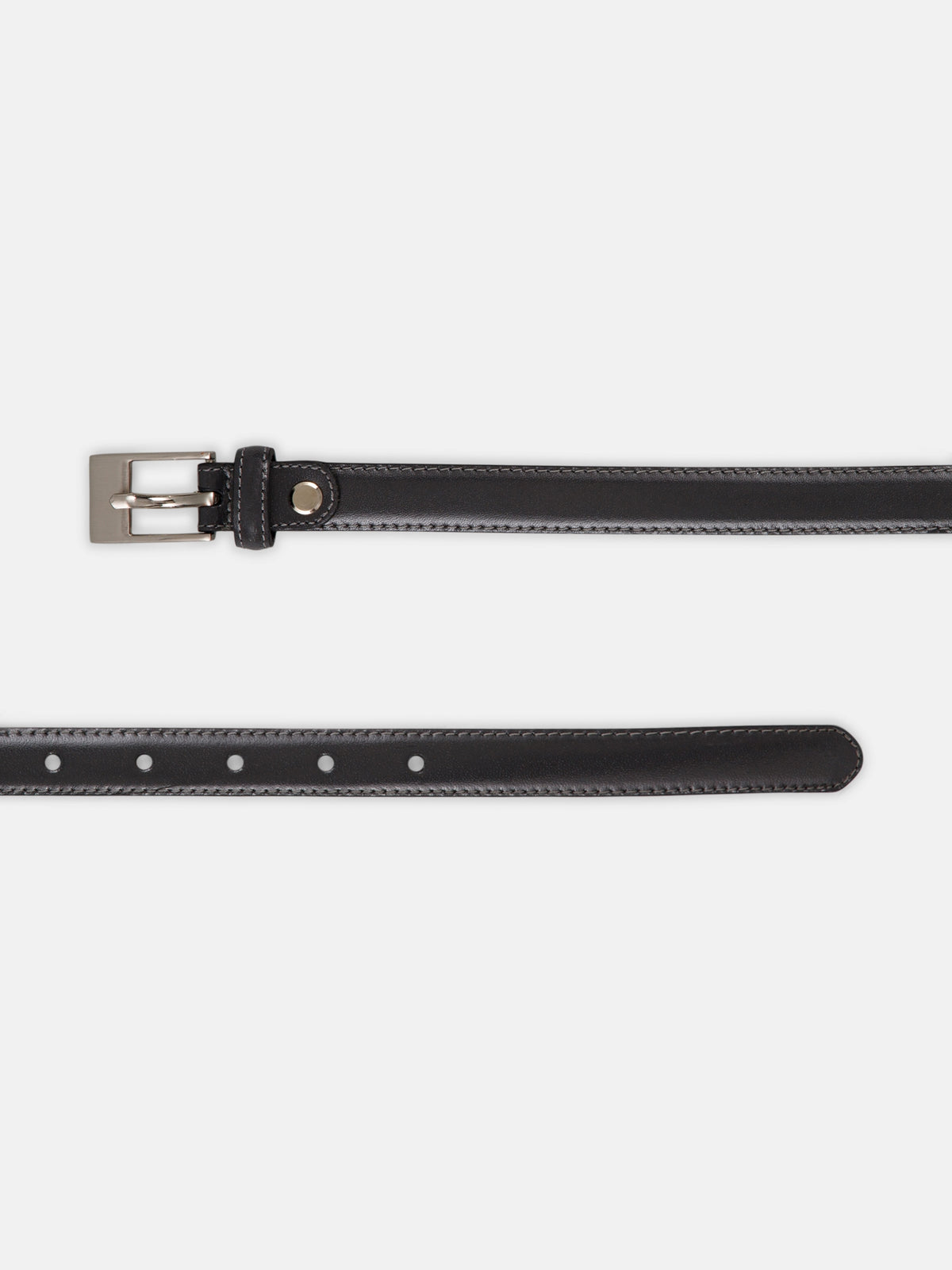 Sleek Reversible Leather Belt