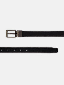 Sleek Reversible Leather Belt