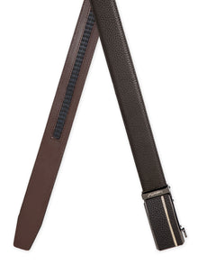 Men Autolock Belt XLAL-9711 Brown