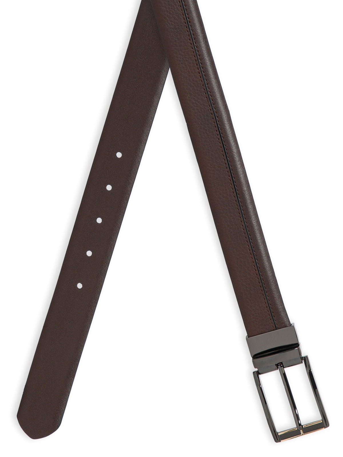 Signature Reversible Leather Belt